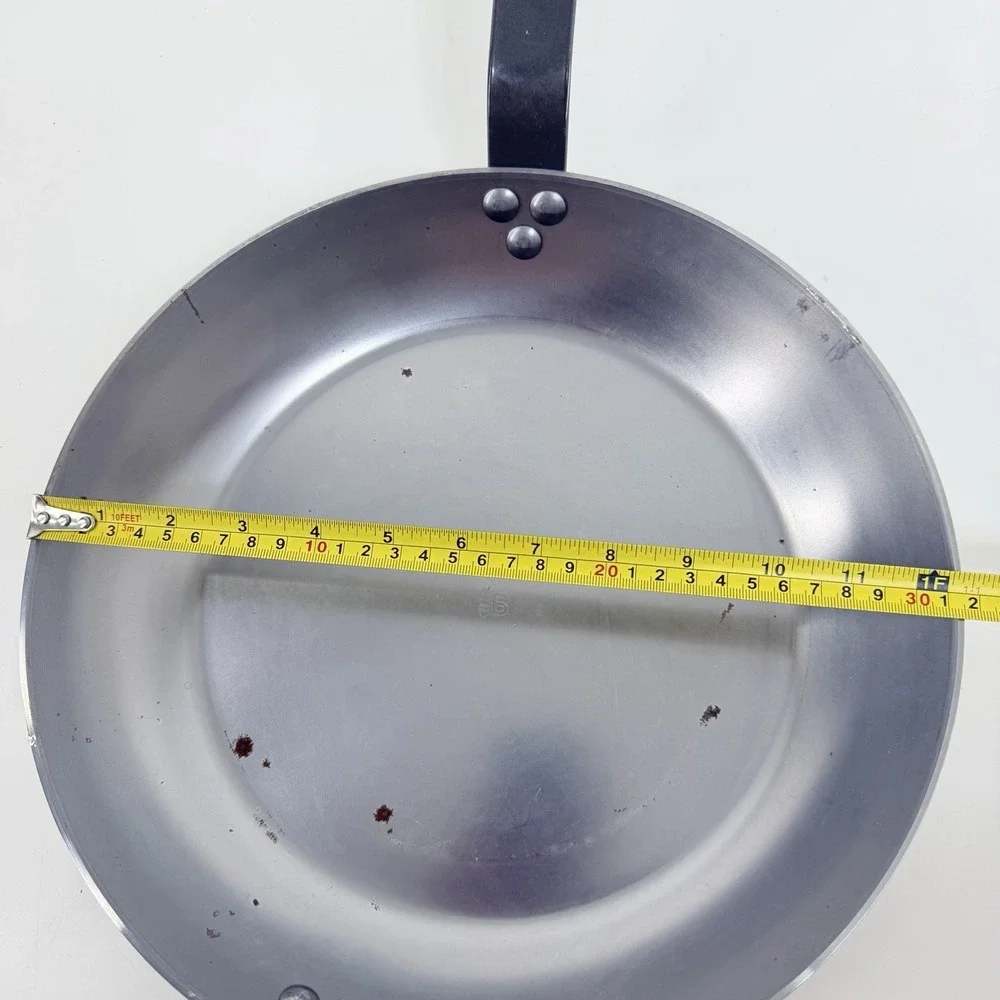 de Buyer MINERAL B Carbon Steel Fry Pan 12.5
